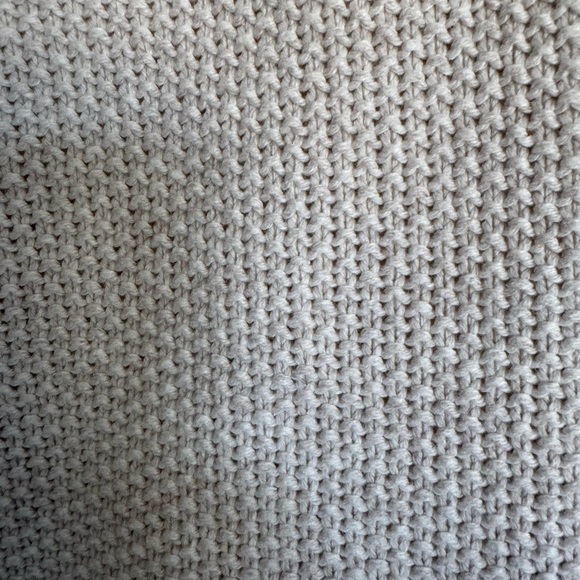 RW&CO. Cream Cowl Neck knit Sweater. Ptp 19” length 25” - Picture 6 of 10